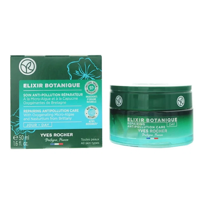 Yves Rocher Elixir Botanique Crème Antipollution Visage 50 ml